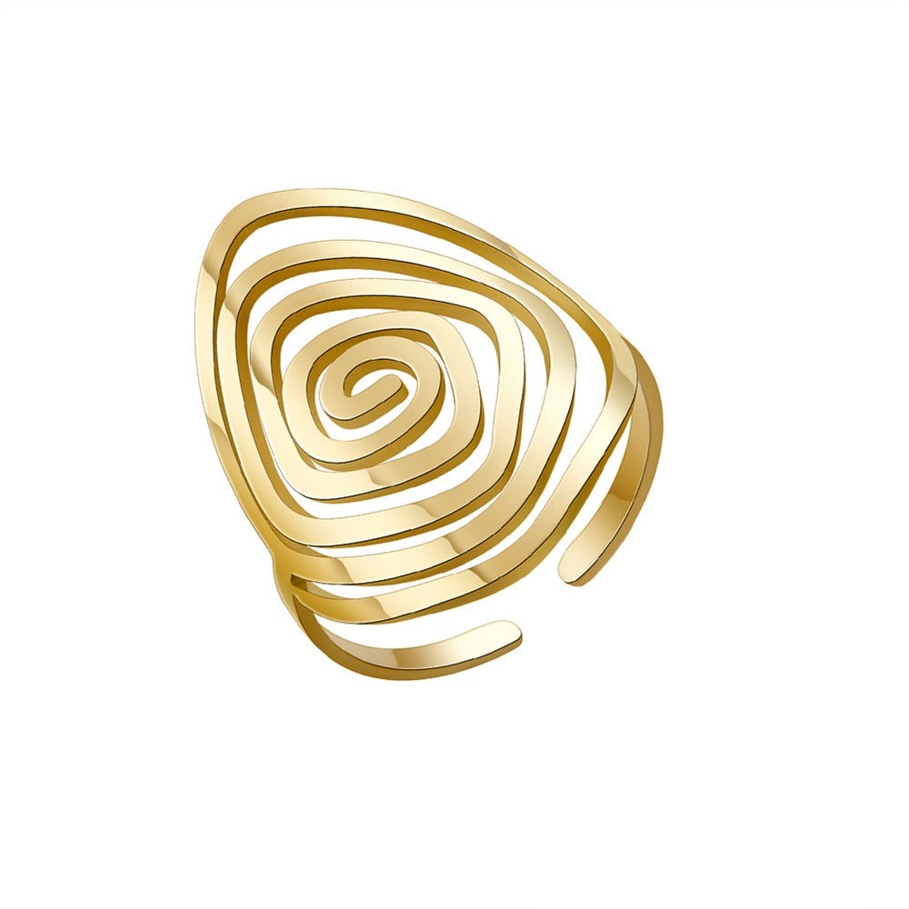 spiral ring