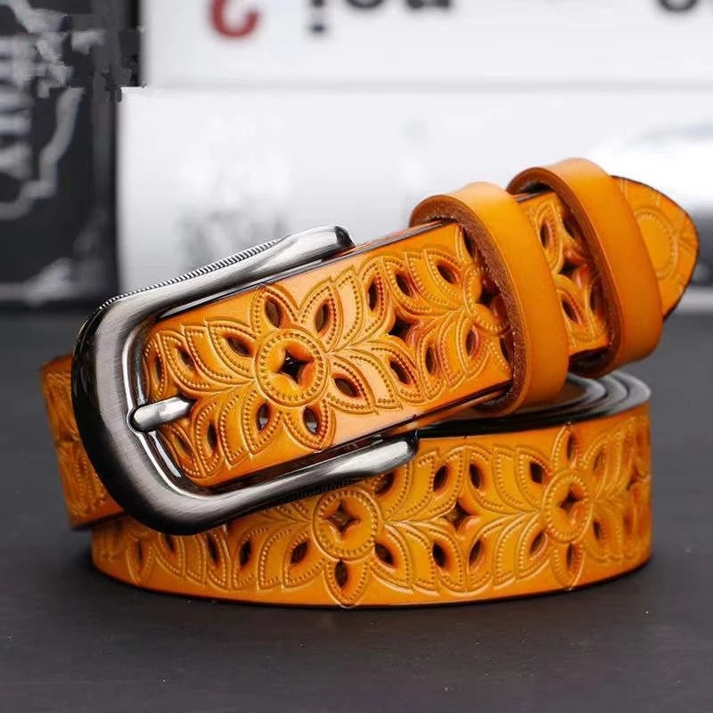 Candela leather belt, 4 colors