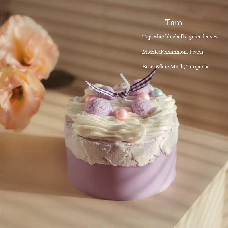 Lovely Cream Cake aromatherapy candles, 5 models, 5 flavors