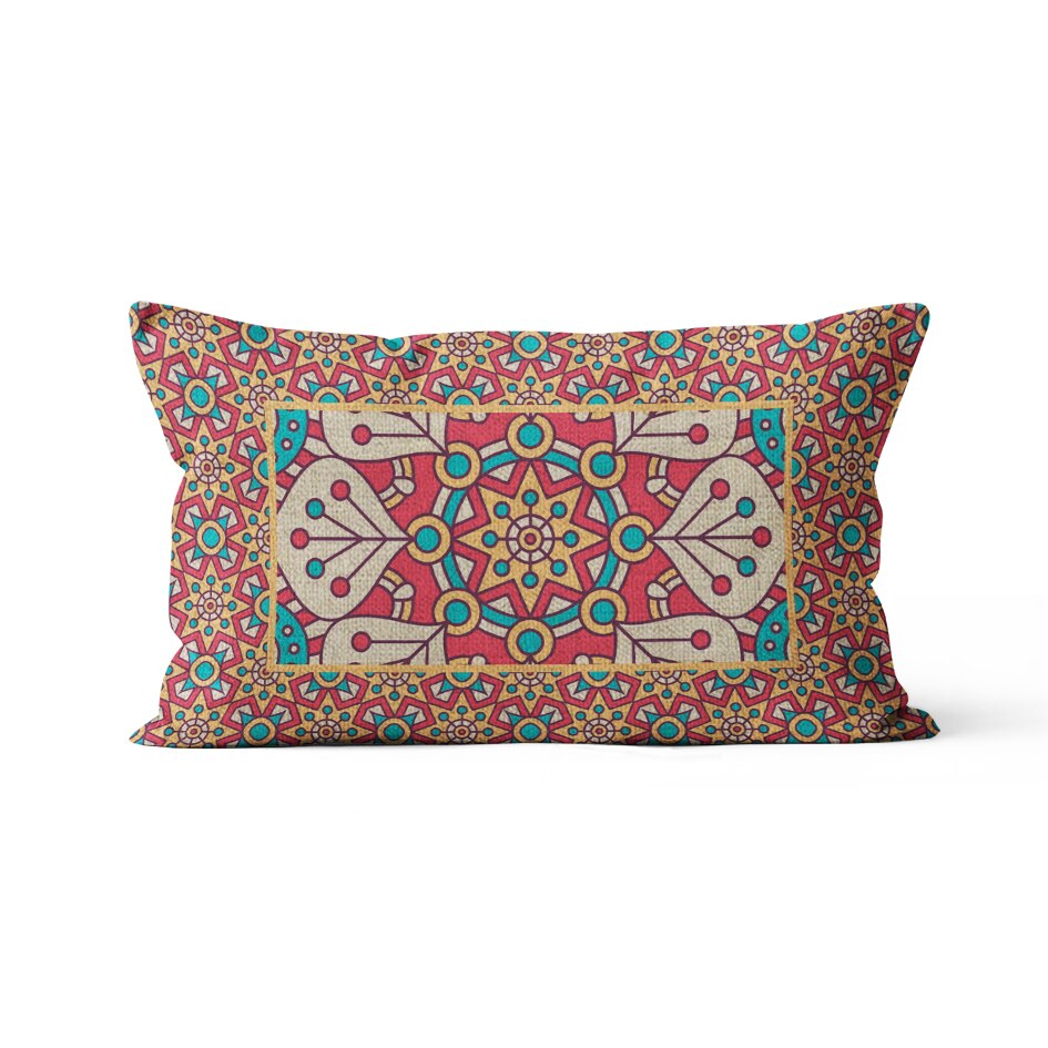 Hindu Indian cushion cover, without filling, measures 30x50 cm, 10 colors