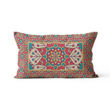 Housse de coussin indien hindou, sans rembourrage, mesure 30x50 cm, 10 couleurs