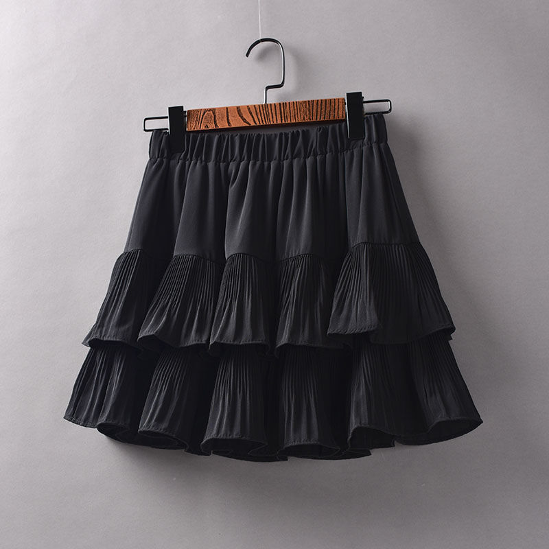 Giovani chiffon mini skirt one size, 5 colors