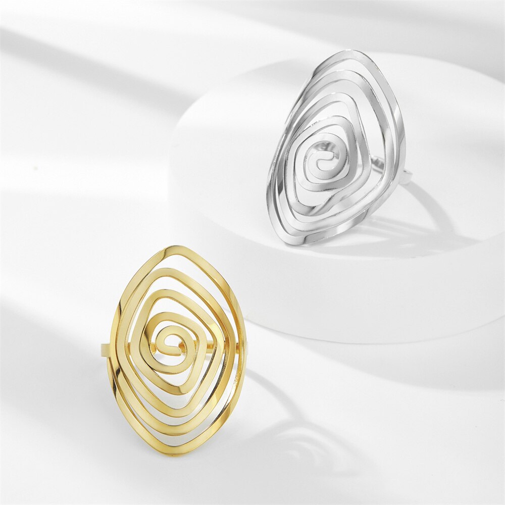 spiral ring