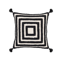 Housse de coussin brodée marocaine sans rembourrage taie d'oreiller tuftée 30x50cm/45x45cm