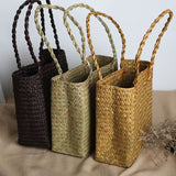 Sac panier Holiday en rotin, 3 couleurs