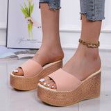 Sandalias plataforma Uruguay, 4 colores