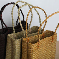 Sac panier Holiday en rotin, 3 couleurs