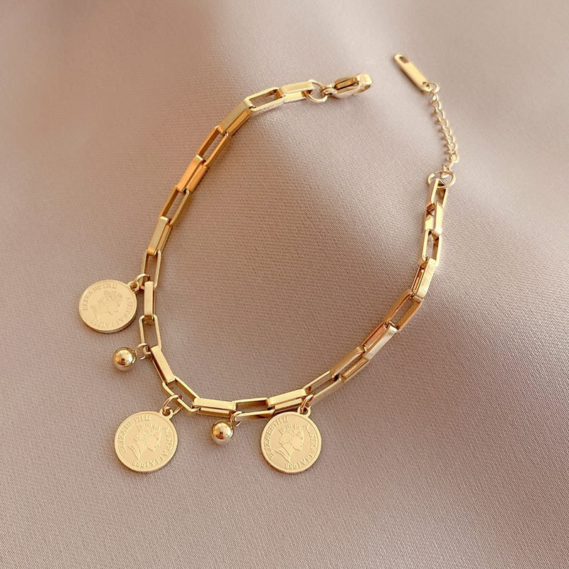 Coin Bracelet