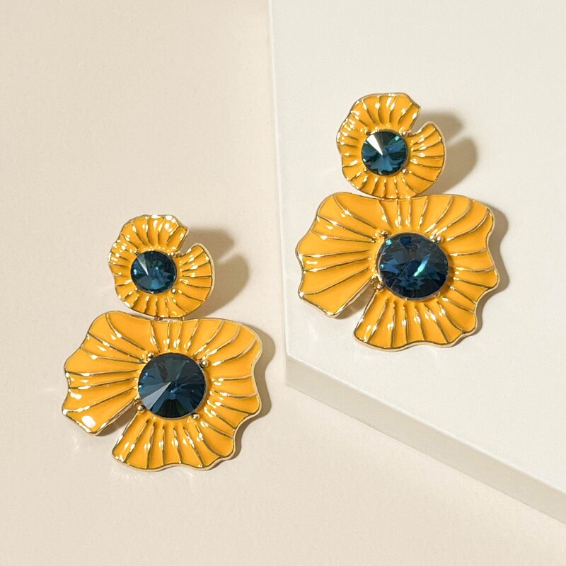 Flowers earring, 6 colors