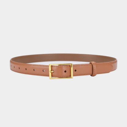 Fiona thin belt with buckle, 12 colors, 105 cm