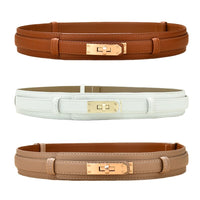 Ceinture en cuir Jenifer, 6 couleurs