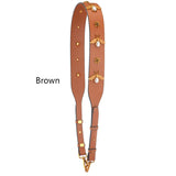 Belt for hanging bags of leather Bees, 6 colors