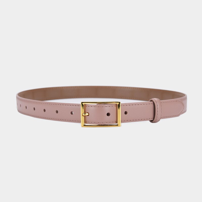 Fiona thin belt with buckle, 12 colors, 105 cm