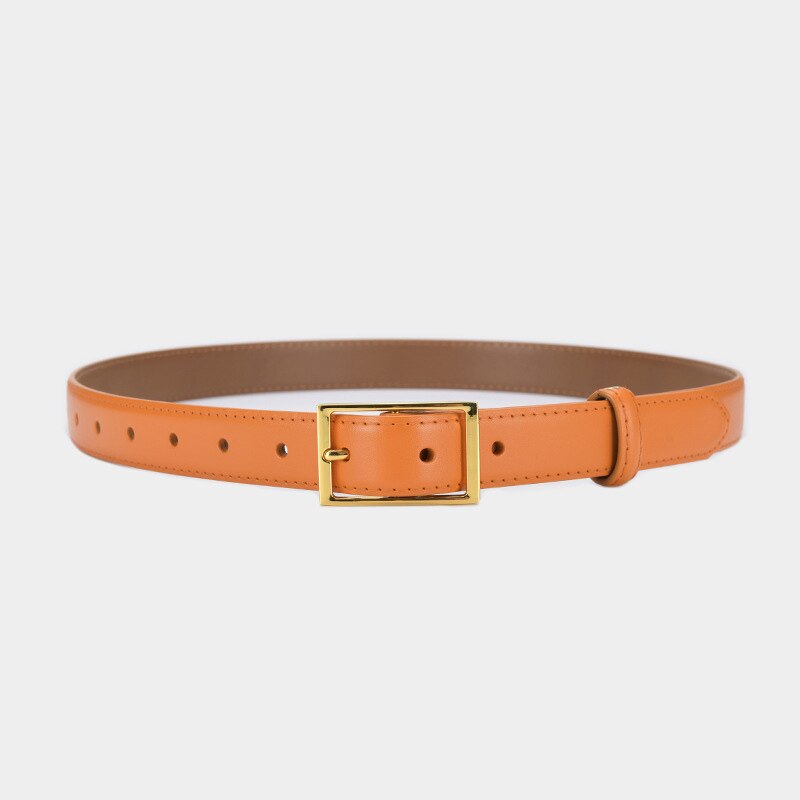 Fiona thin belt with buckle, 12 colors, 105 cm