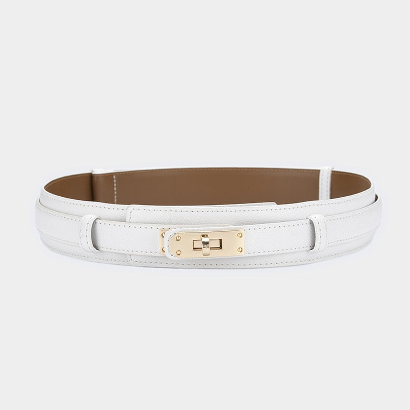 Jenifer leather belt, 6 colors