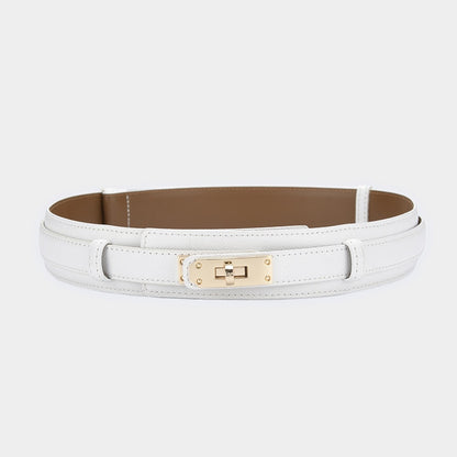 Jenifer leather belt, 6 colors