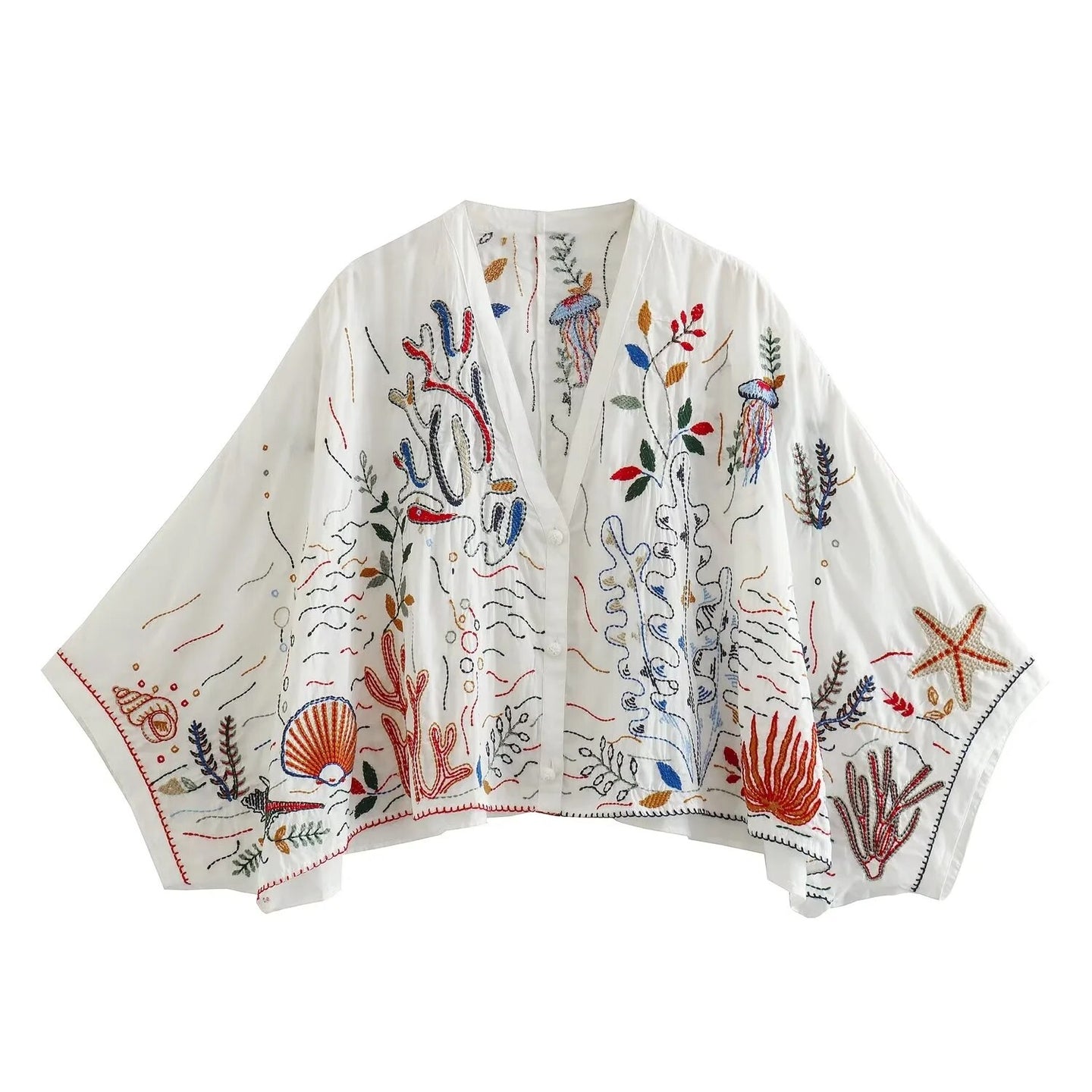 Embroidered Bendimia blouse, 3 models