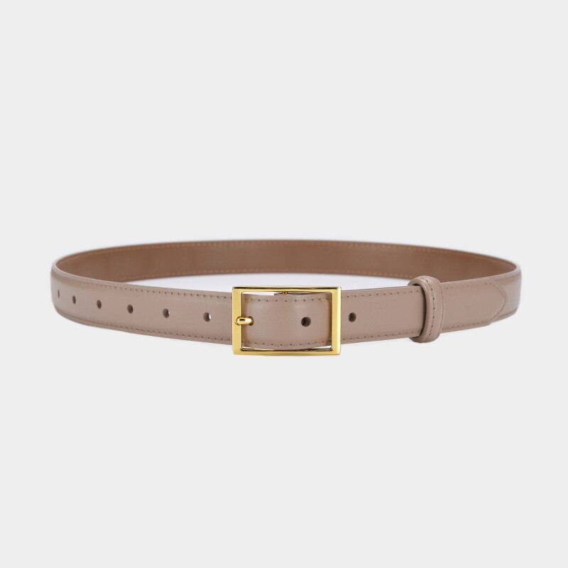 Fiona thin belt with buckle, 12 colors, 105 cm