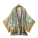 Kimono Aromatic con fajín , 2 colores, 4 colores