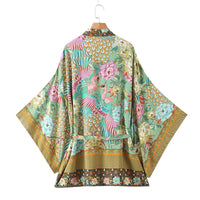 Kimono Aromatic con fajín , 2 colores, 4 colores