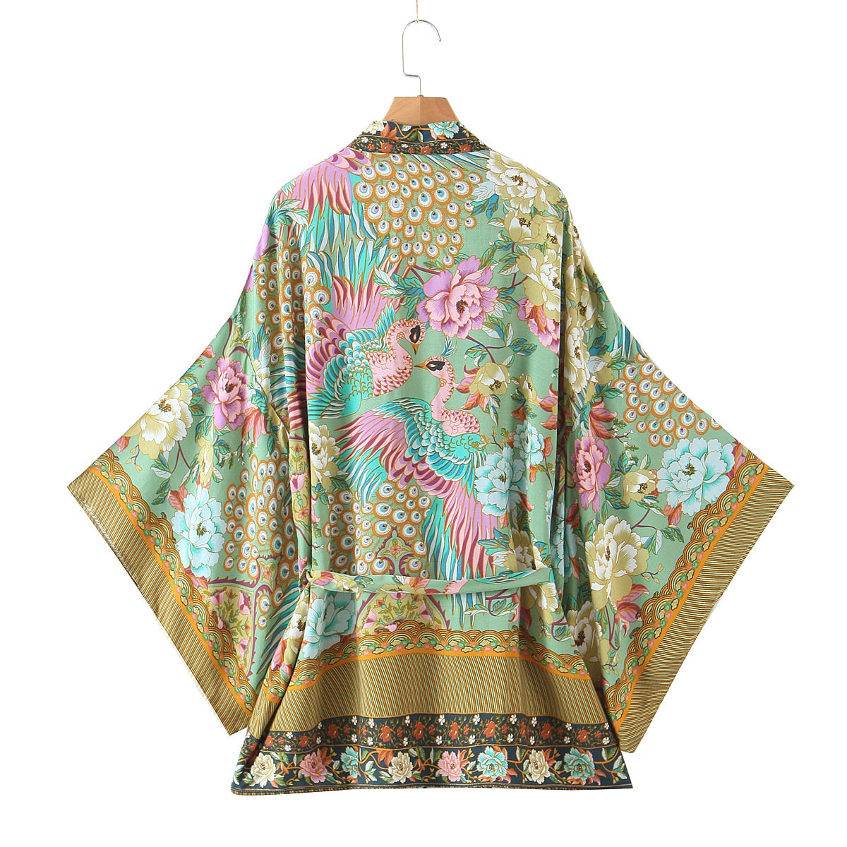 Kimono Aromatic con fajín , 2 colores, 4 colores