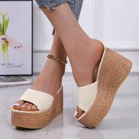 Sandalias plataforma Uruguay, 4 colores