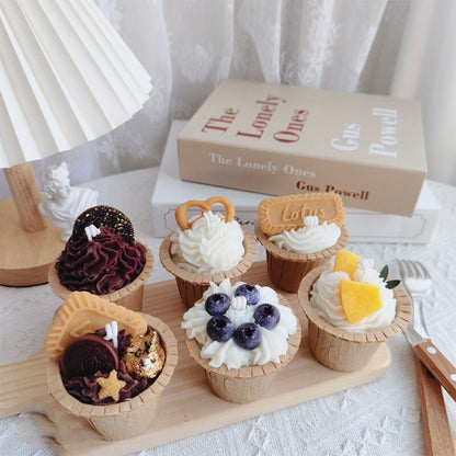 Velas Cupcake Aromatherapy de 6 aromas diferentes