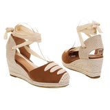 Summer esparto sandals Made in Spain, 3 colors