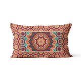 Housse de coussin indien hindou, sans rembourrage, mesure 30x50 cm, 10 couleurs