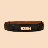 Ceinture en cuir Jenifer, 6 couleurs