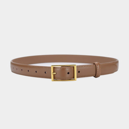 Fiona thin belt with buckle, 12 colors, 105 cm