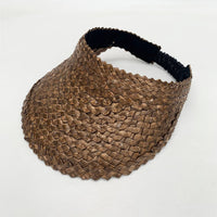 Hat Visor Cap Rattan, 3 colors