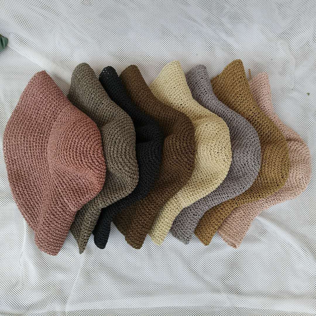 Kimberly Raffia hat, 7 colors