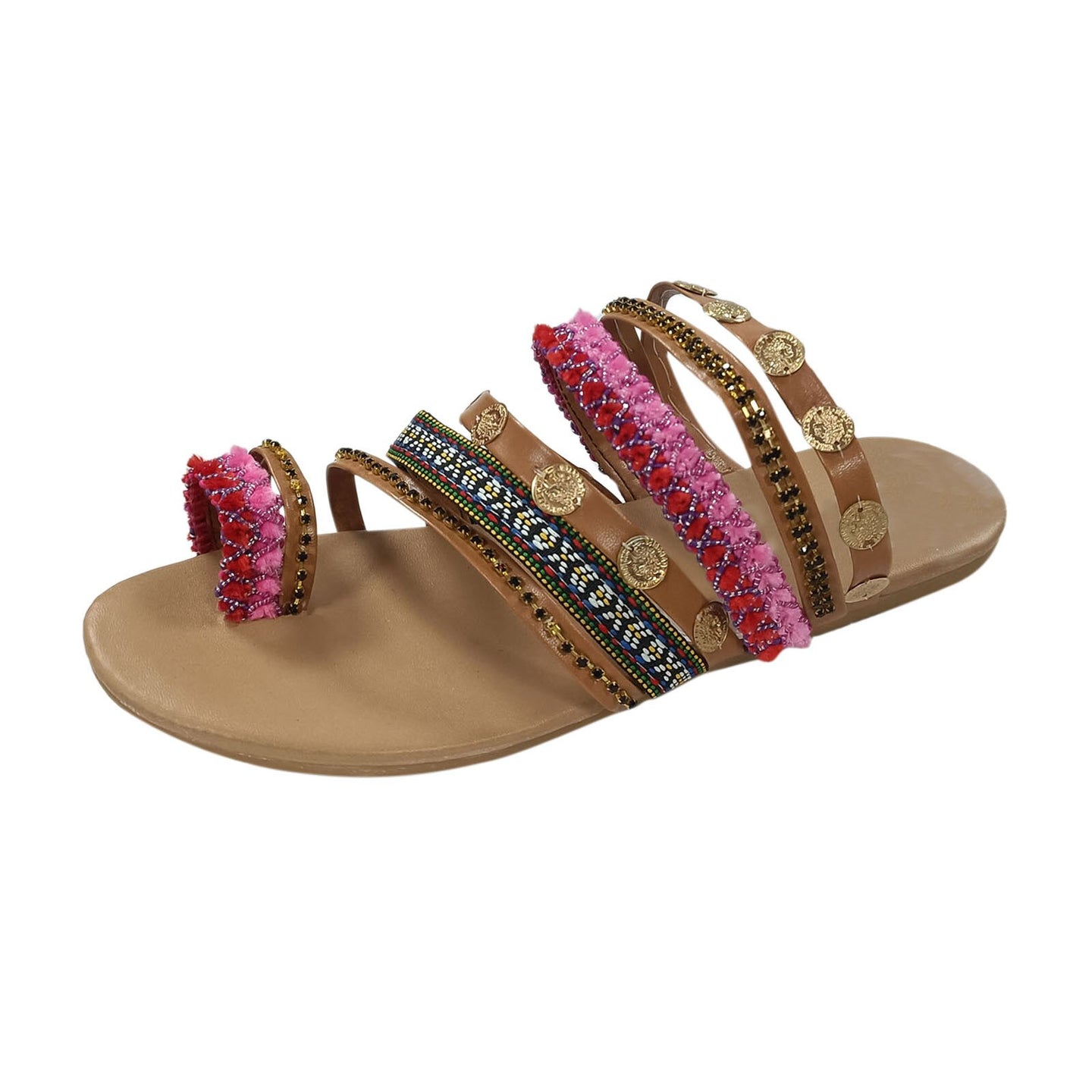 Habibi embroidered ethnic sandals