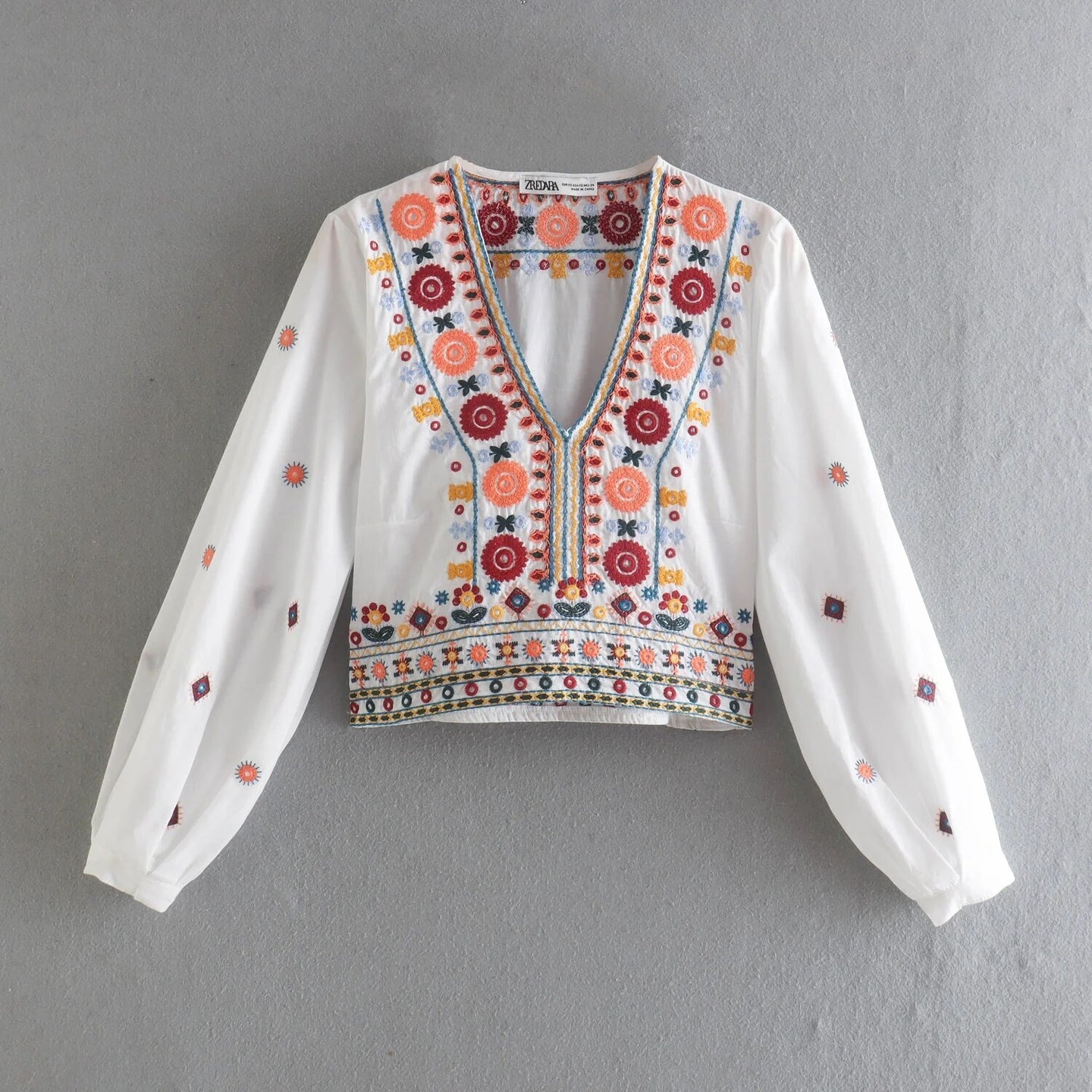 Embroidered Bendimia blouse, 3 models