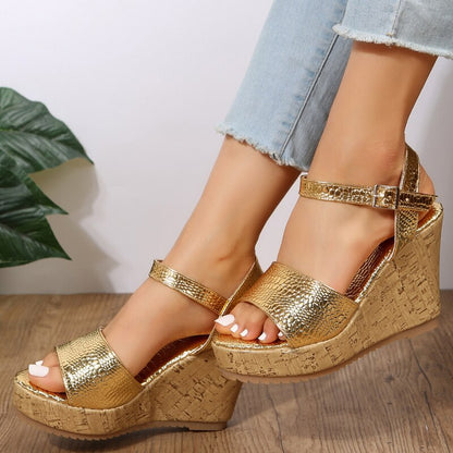 Wales wedge platform sandals, 3 colors