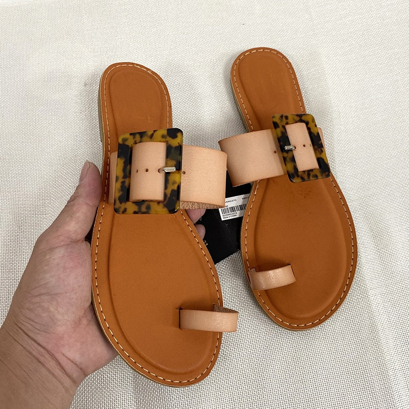 Flat River sandal, 4 colors, Carey buckle