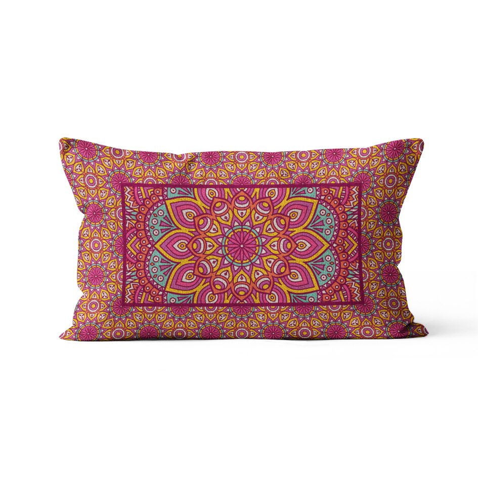 Hindu Indian cushion cover, without filling, measures 30x50 cm, 10 colors