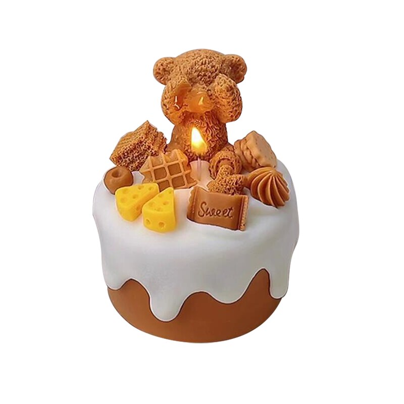 Velas Osito aromaterapia, 3 modelos