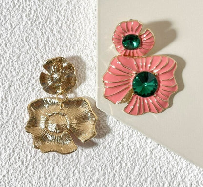 Flowers earring, 6 colors