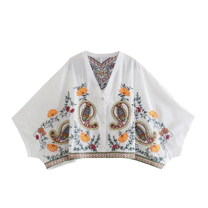 Embroidered Bendimia blouse, 3 models