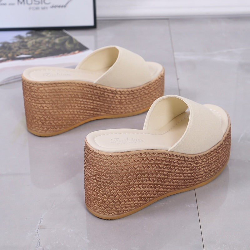 Sandalias plataforma Uruguay, 4 colores