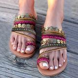 Habibi embroidered ethnic sandals