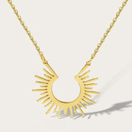 collier coucher de soleil