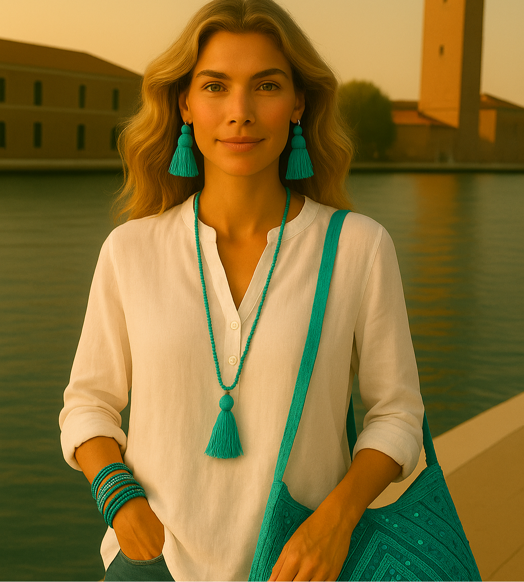 Camisas Tatiana de algodón lino, 8 colores, tallas (36-50)