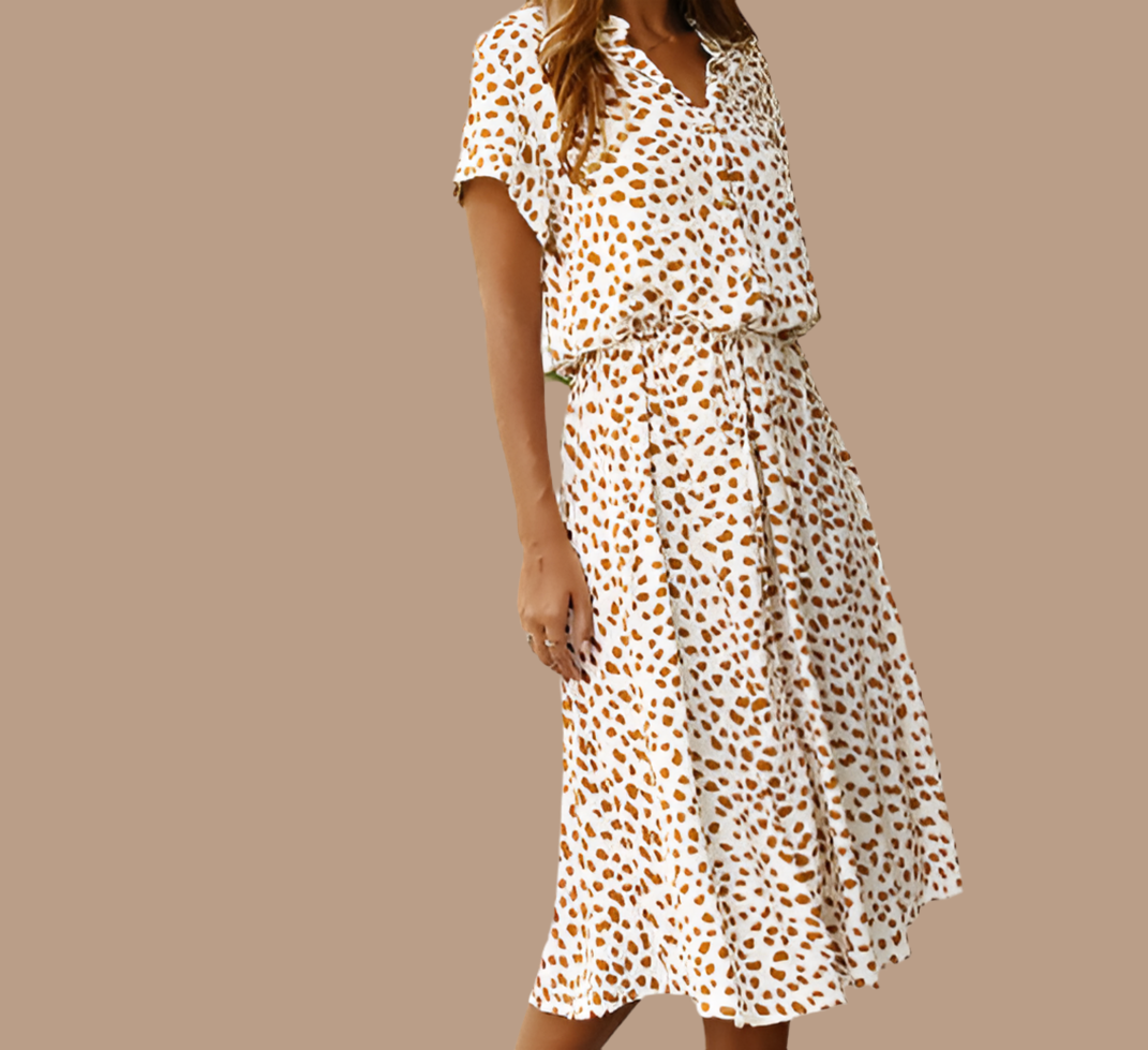 Vestido Lover camisero punto de algodón  2 colores, 5 tallas